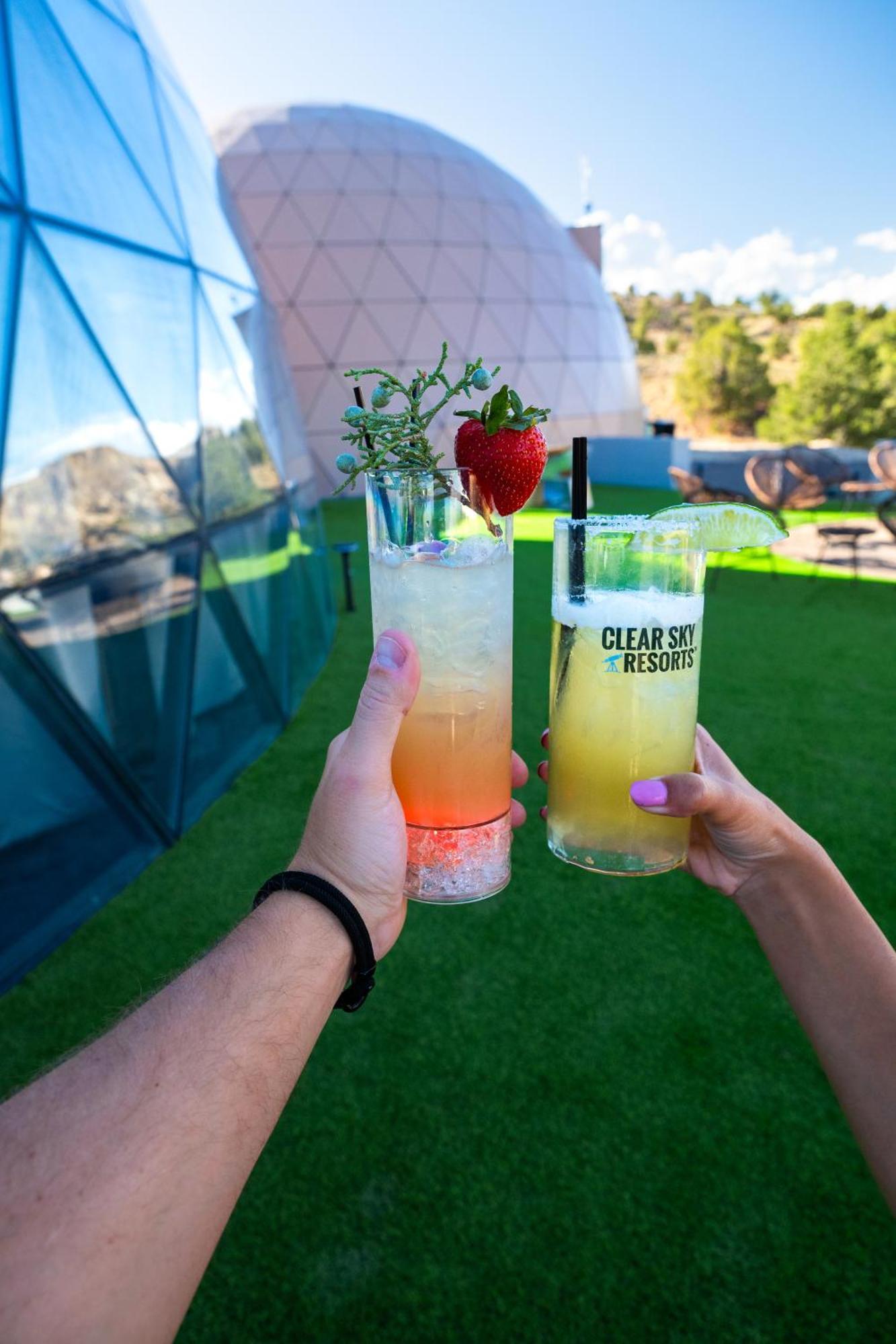 Clear Sky Resorts - Bryce Canyon - Unique Stargazing Domes Cannonville Exteriör bild